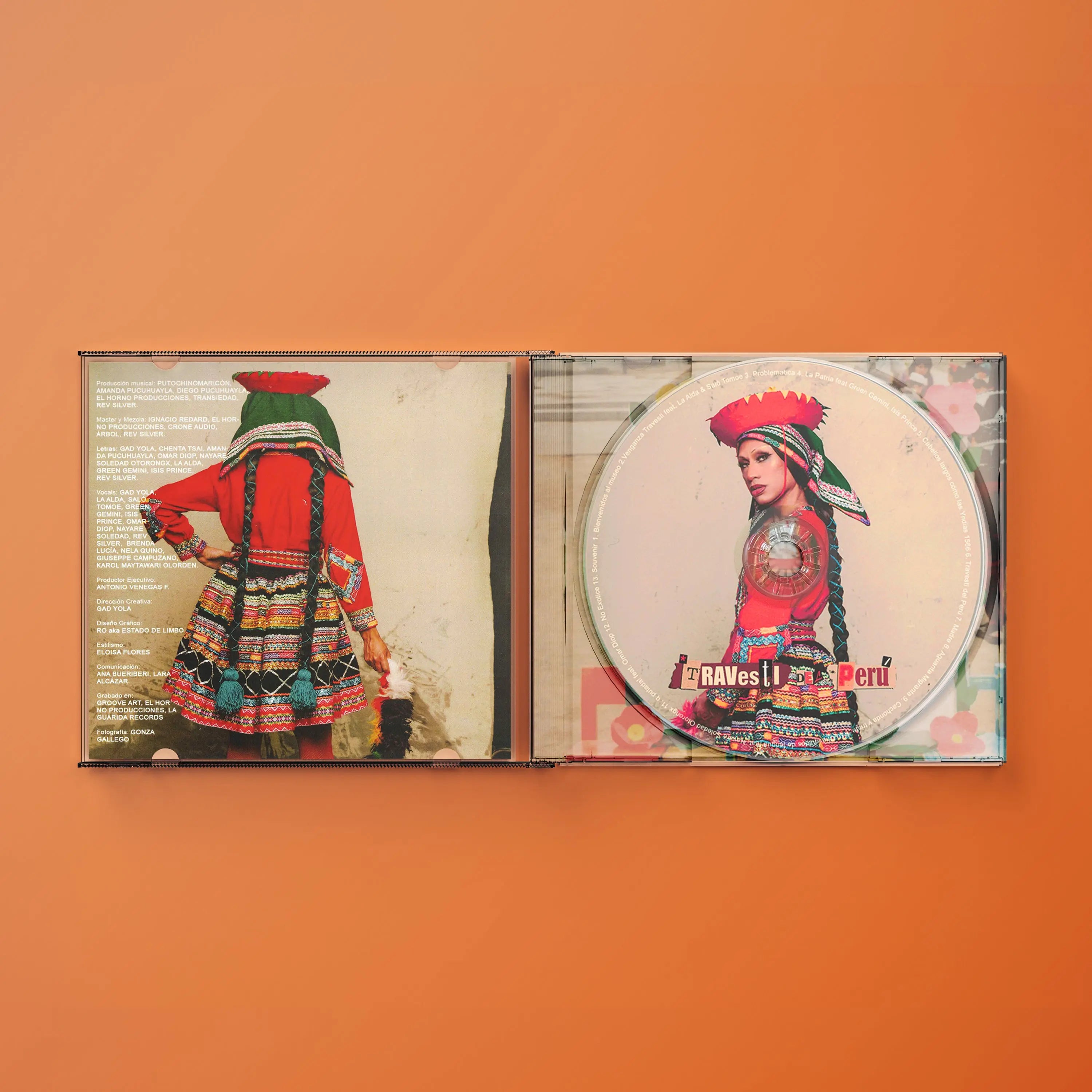 Gad Yola - Travesti del Perú (CD Edición Firmada) - Plastic Books
