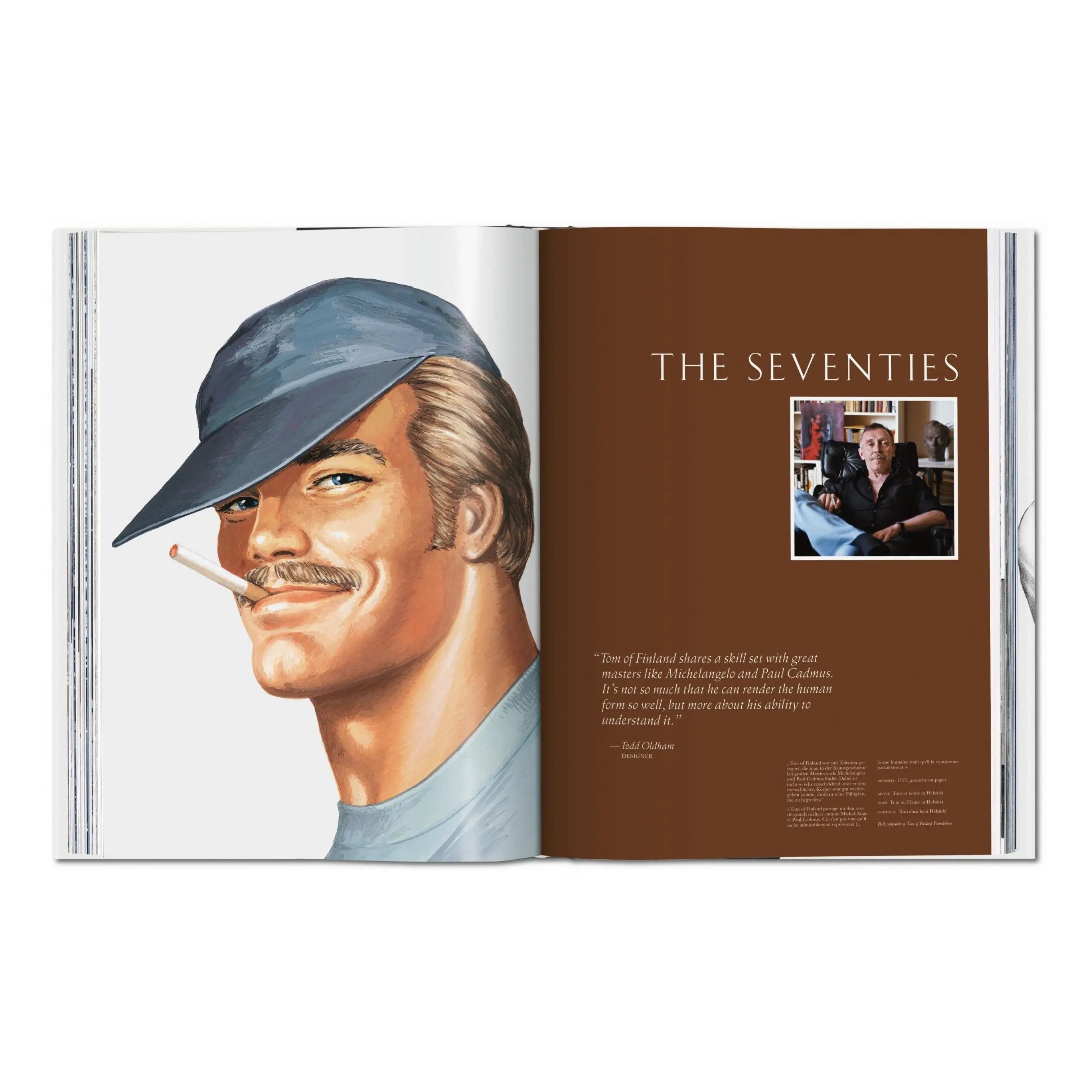 TOM OF FINLAND XXL - Plastic Books