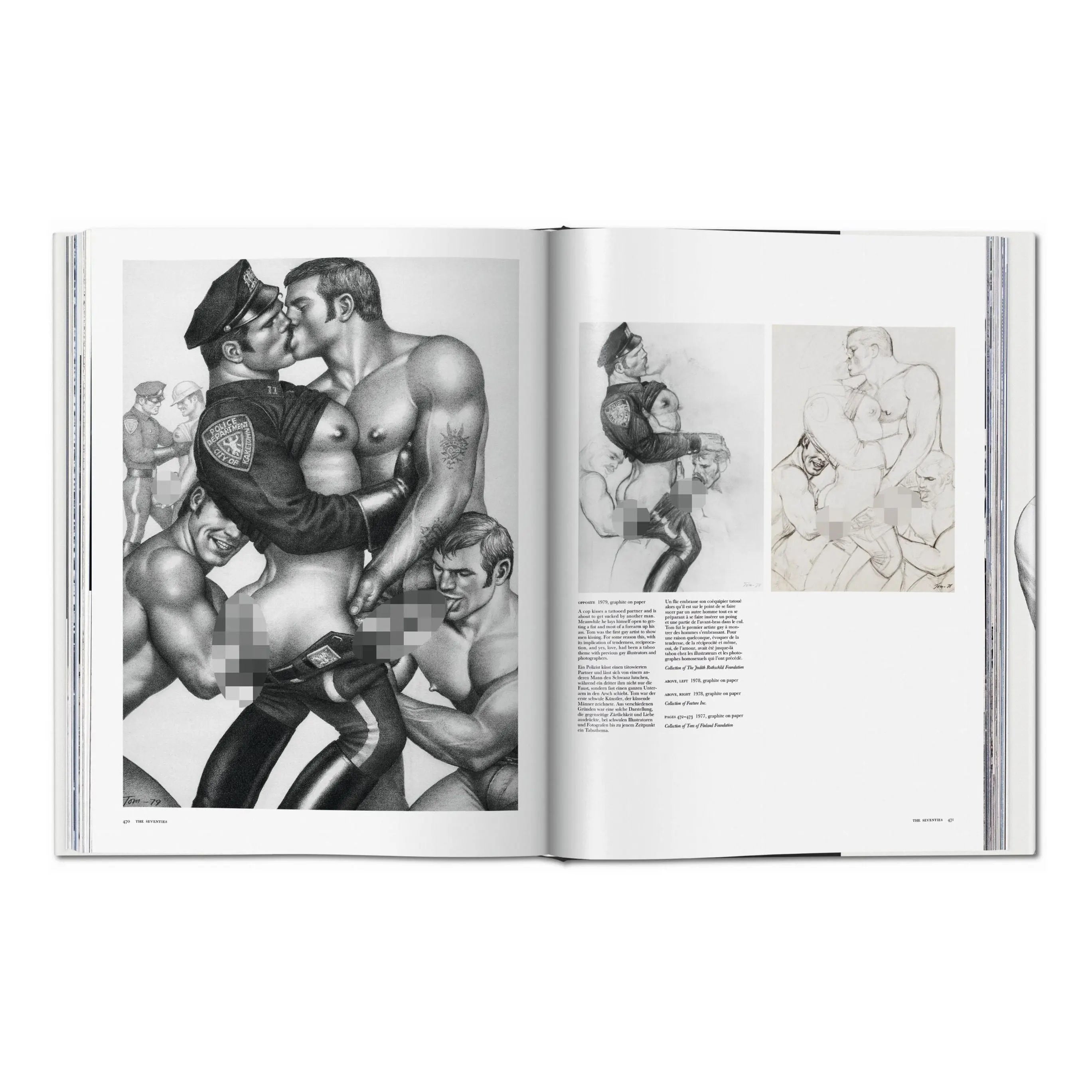 TOM OF FINLAND XXL - Plastic Books