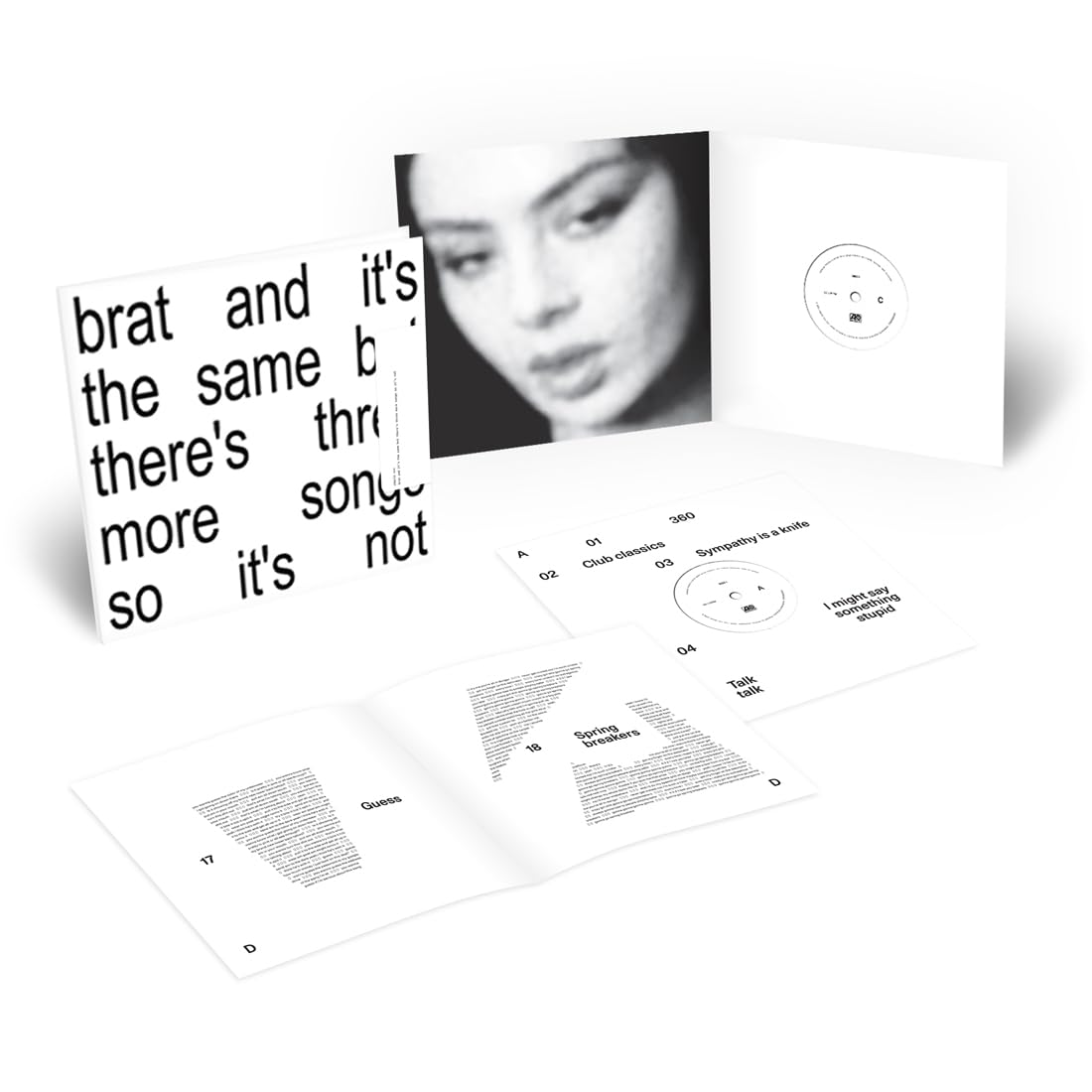 Brat and it’s the same but there’s three more songs so it’s not (Vinilo Doble) - Plastic Books