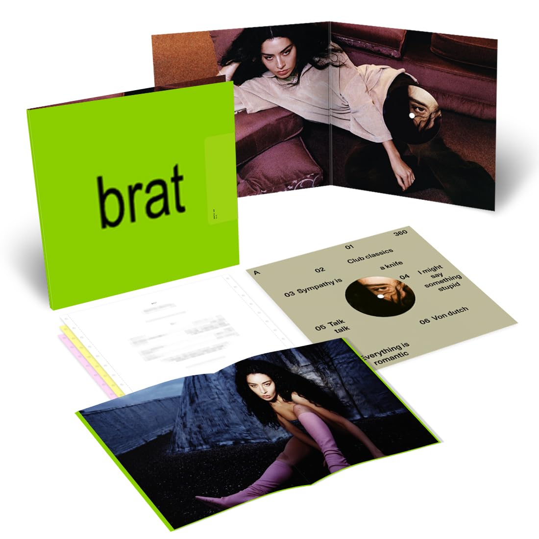 Brat - Charli XCX (Vinilo Negro Ice) - Plastic Books