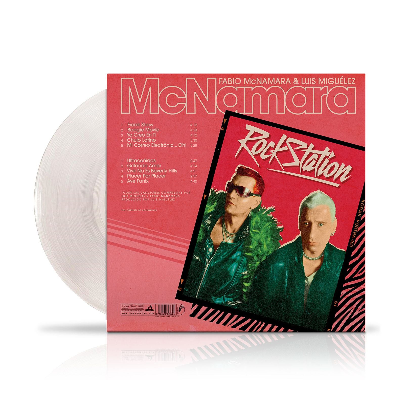 MCNAMARA - Rockstation (Vinilo Transparente) - Plastic Books
