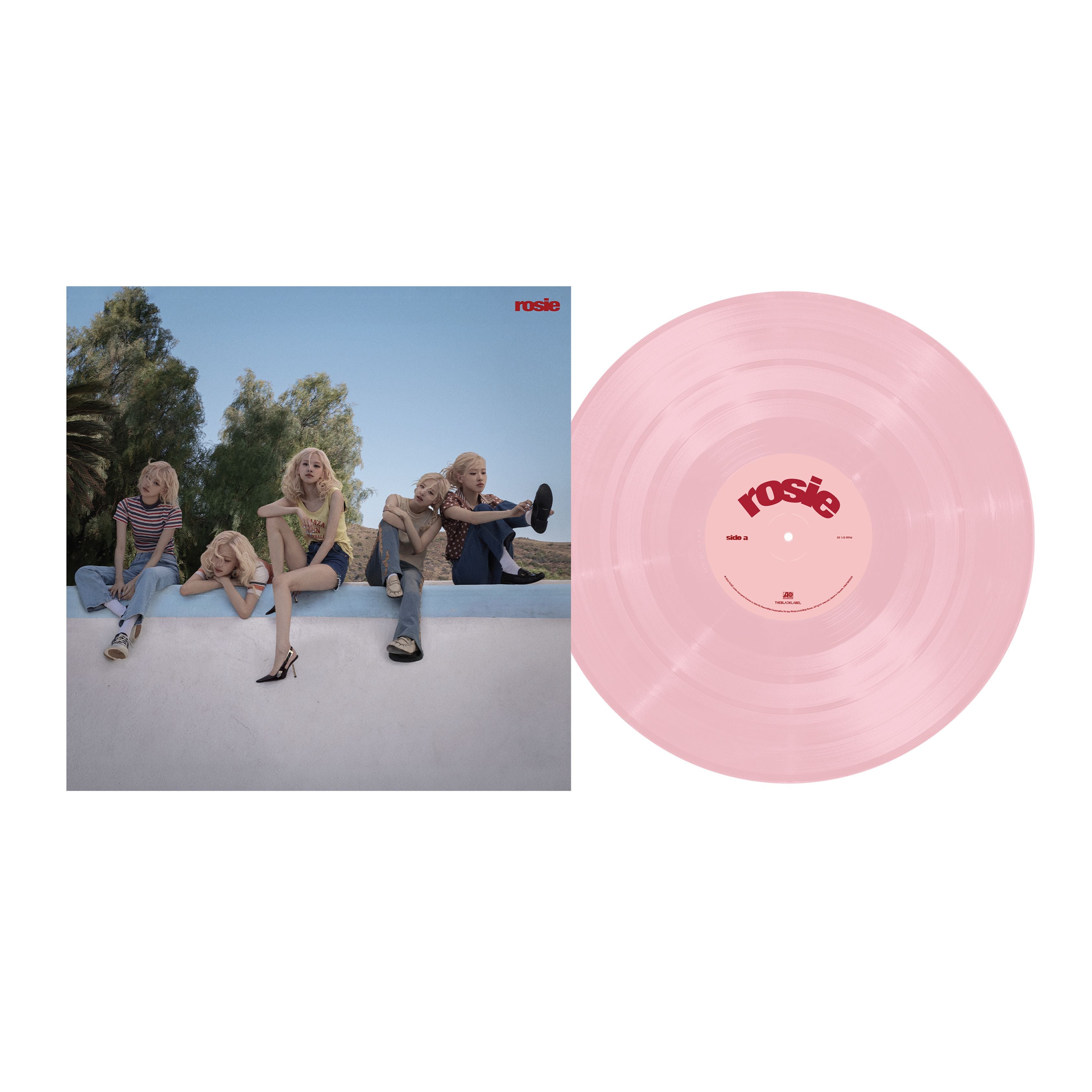 Rosé – Rosie (Band Cover + Polaroids) - Plastic Books