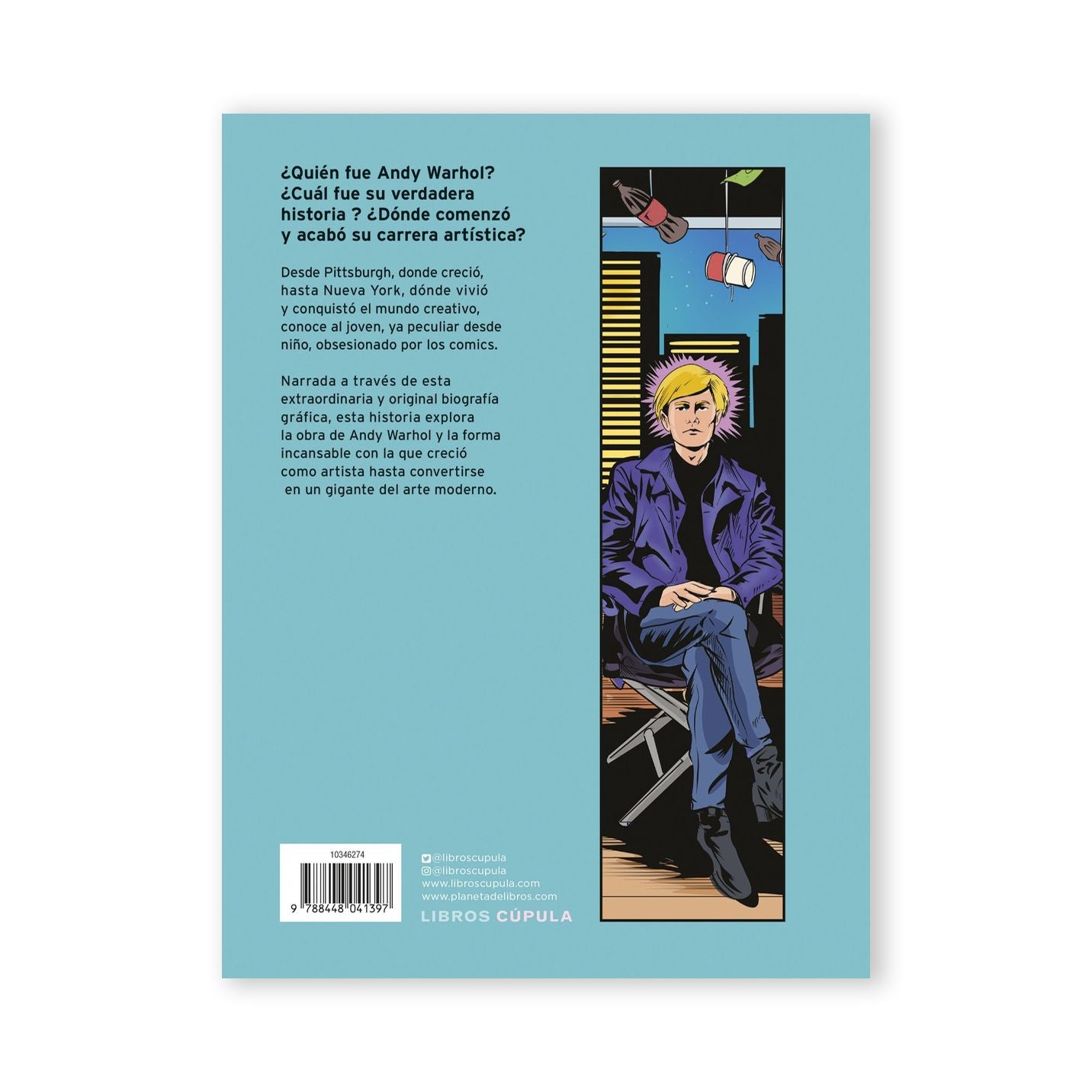 Andy Warhol - La biografía grafica - Plastic Books
