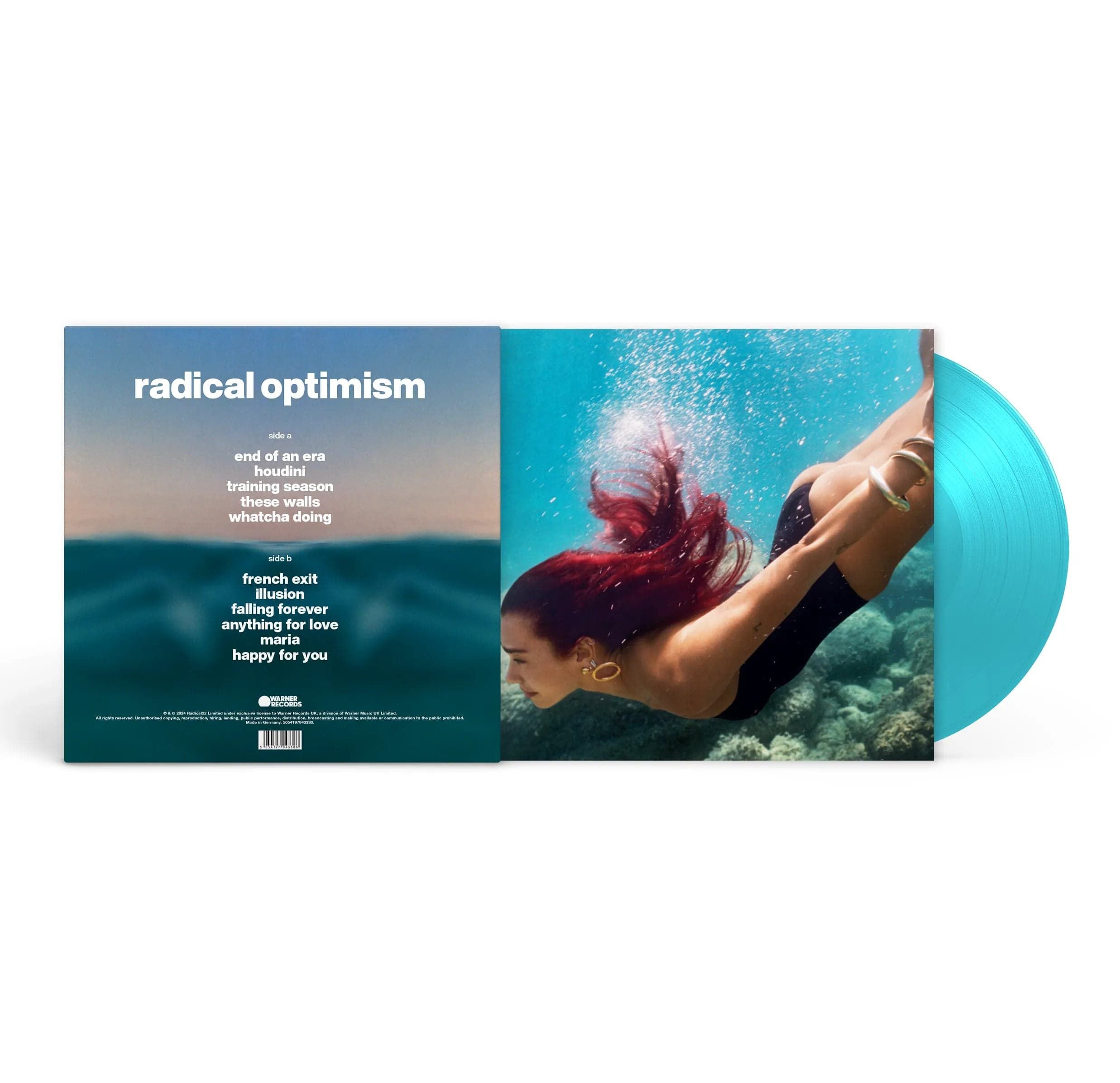 Dua Lipa – Radical Optimism (Vinilo Color Azul Claro) - Plastic Books