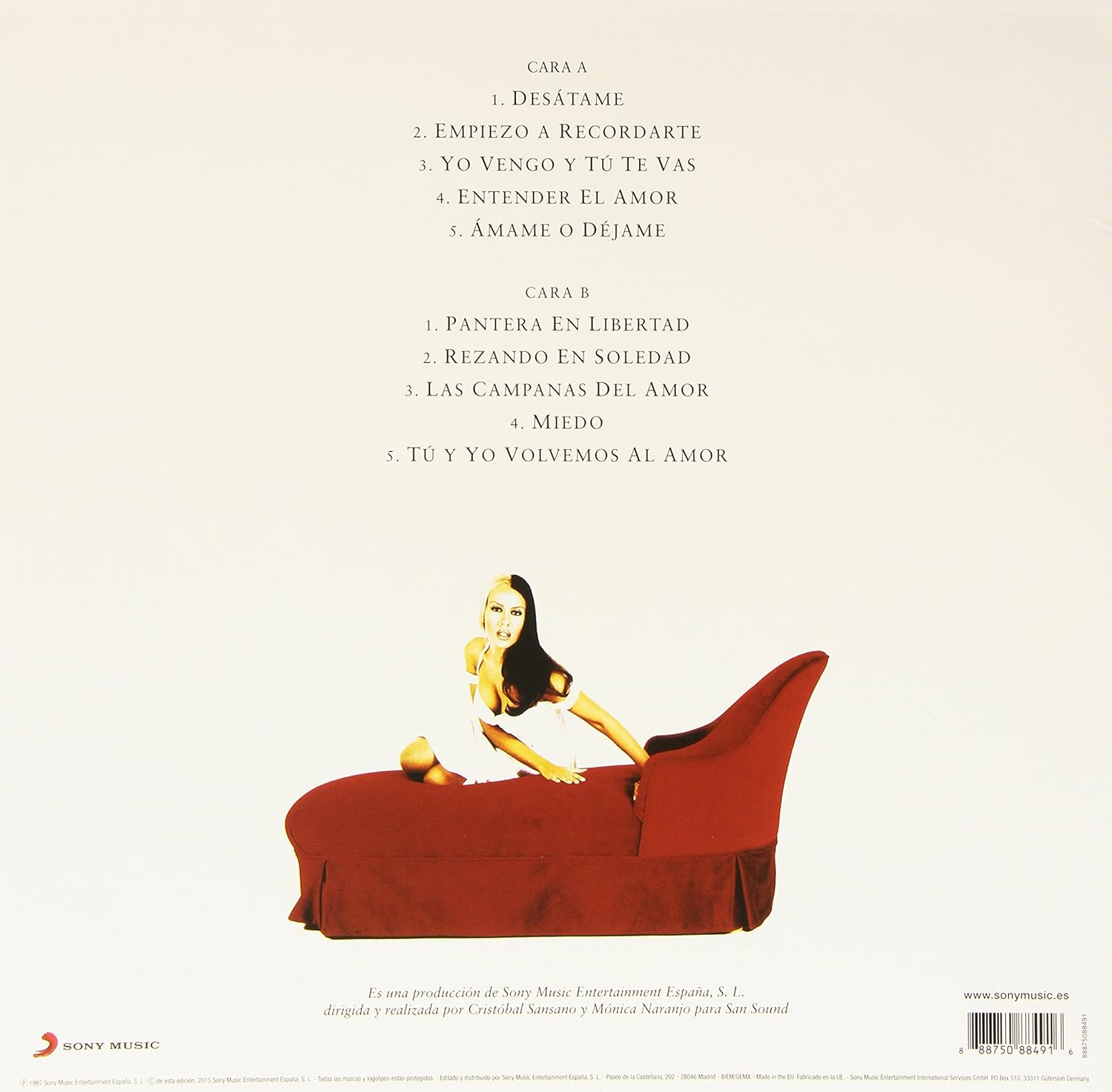 Mónica Naranjo – Palabra de mujer (LP-Vinilo) - Plastic Books