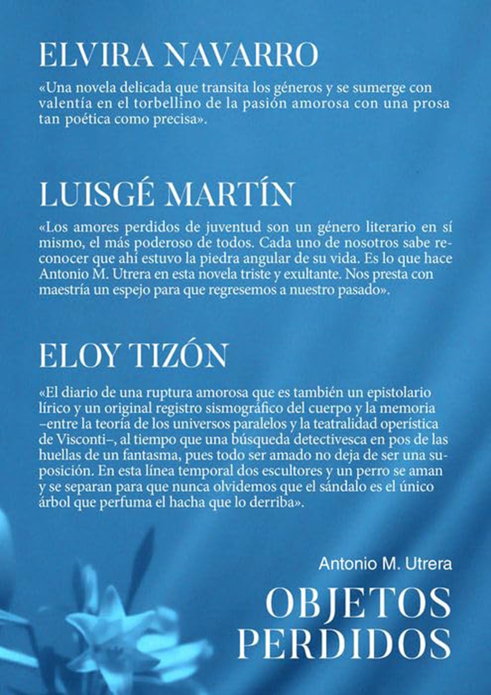 OBJETOS PERDIDOS – Antonio M. Utrera - Plastic Books