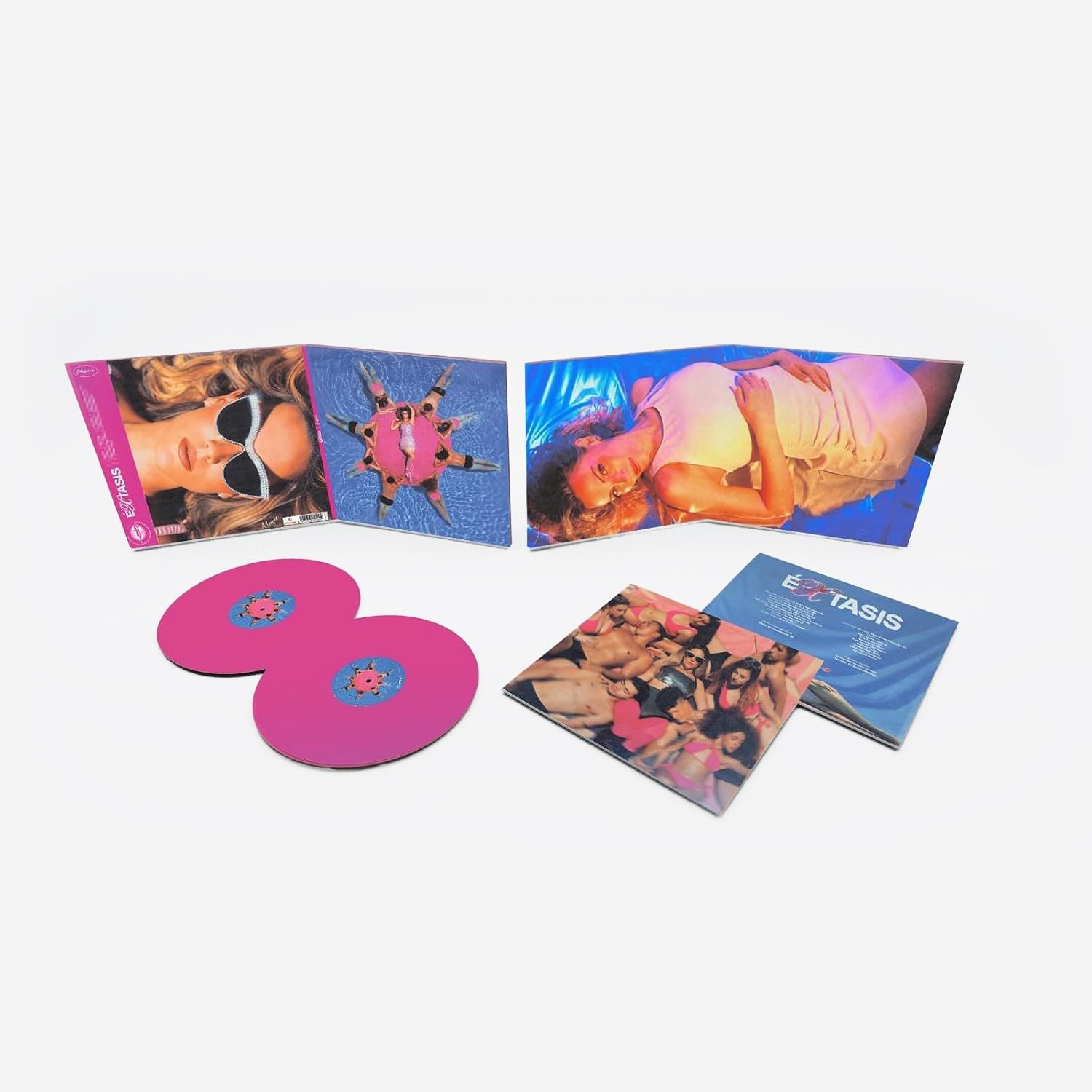 Edurne – éXtasis - Vinilo Rosa Firmado - Plastic Books