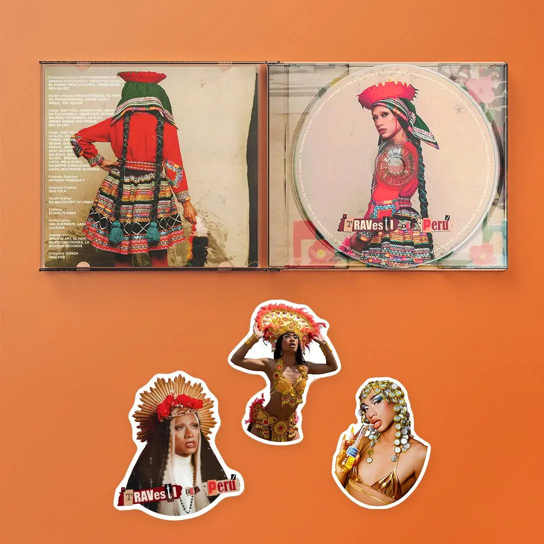 Gad Yola - Travesti del Perú (CD Edición Firmada) - Plastic Books