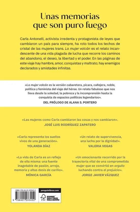 Carla Antonelli – La Mujer Volcán. Memorias - Plastic Books