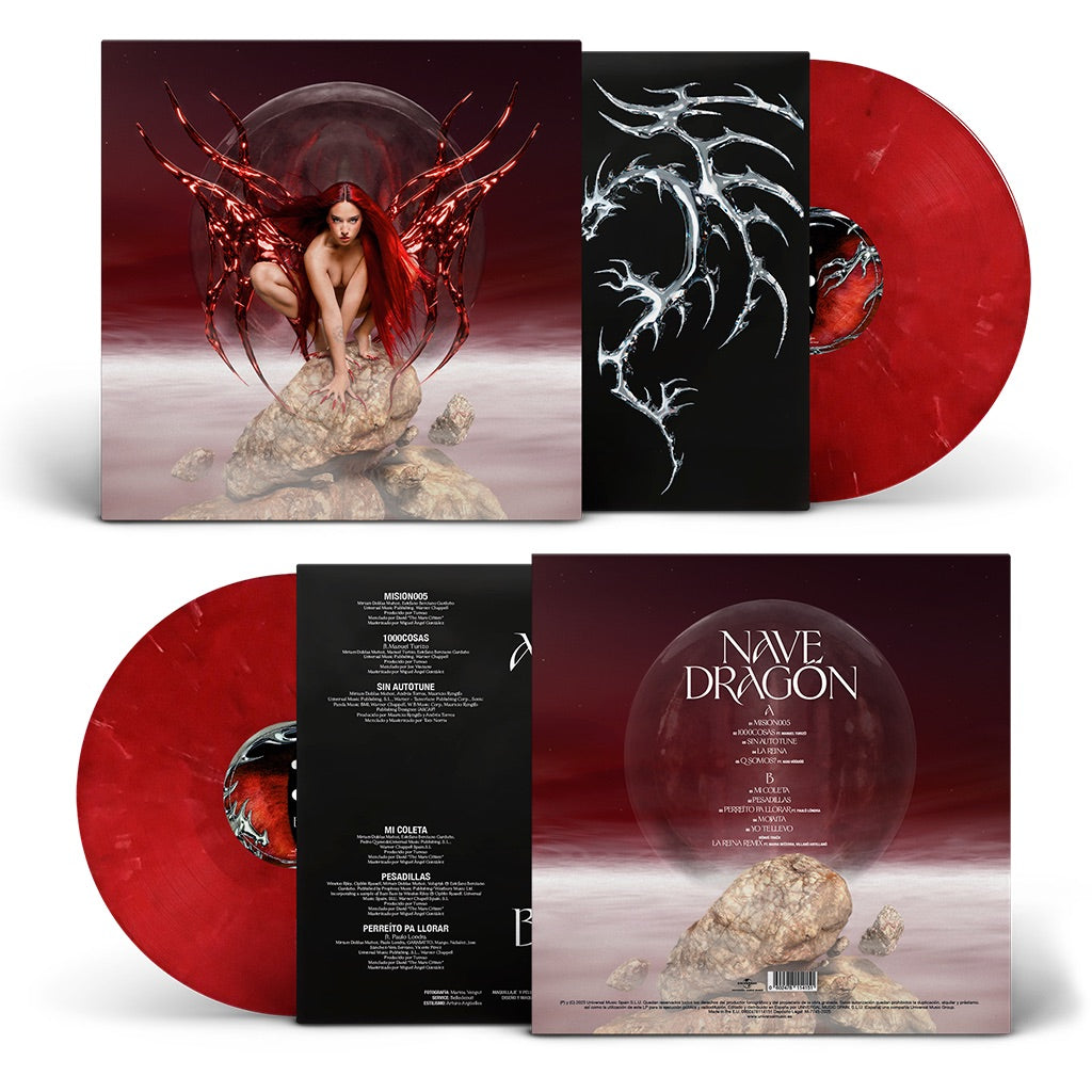 Lola Indigo – Nave Dragón (Vinilo Rojo Marmolado) Plastic Books