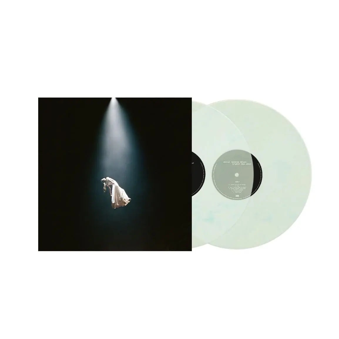 Vinilo translúcido de Ariana Grande – Eternal Sunshine Deluxe: Brighter Days Ahead.