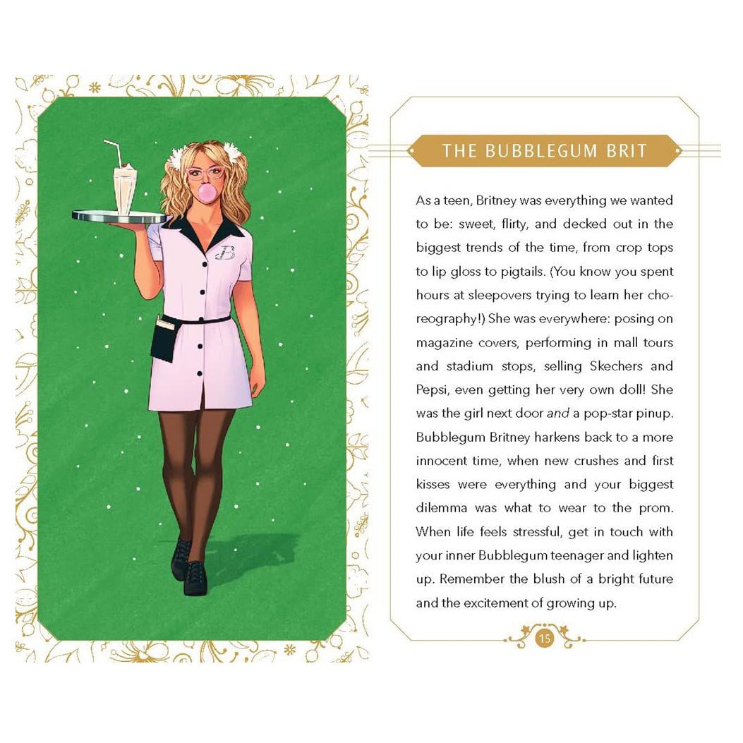 Britney Spears Oracle: Baraja y libro guía para ser más fuerte que ayer - Plastic Books