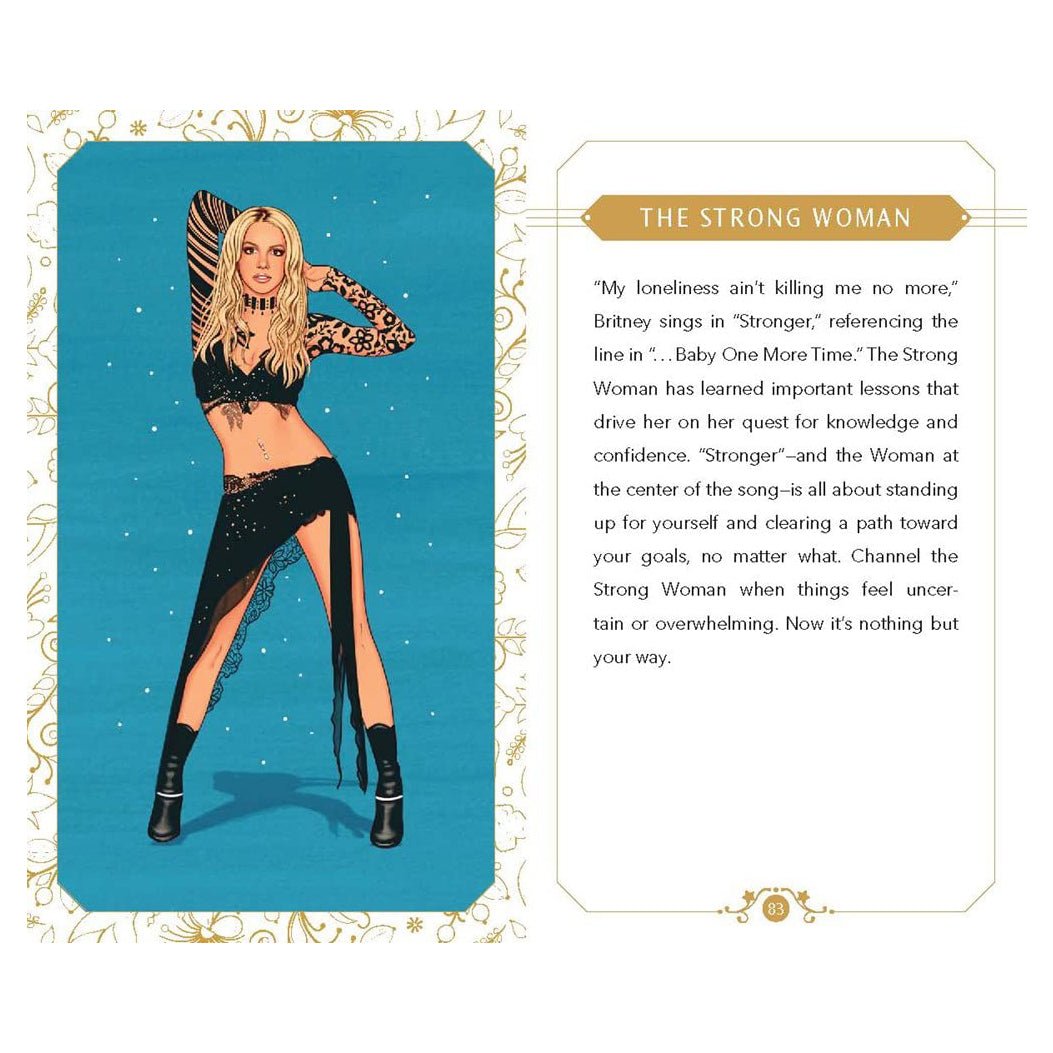 Britney Spears Oracle: Baraja y libro guía para ser más fuerte que ayer - Plastic Books