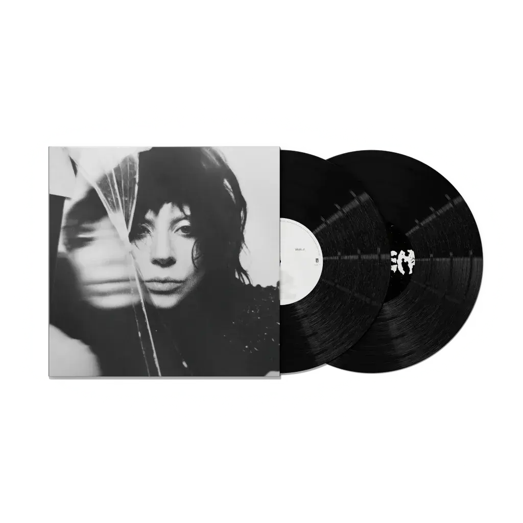Lady Gaga – MAYHEM vinilo edición estándar con portada en blanco y negro.