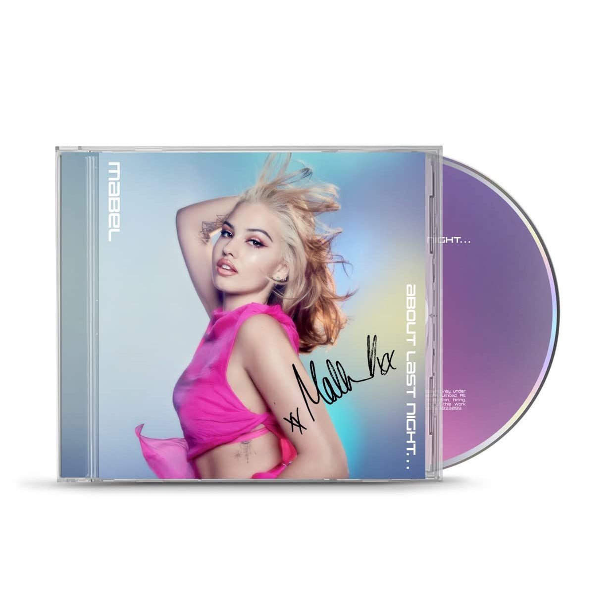 Mabel – About Last Night (CD Edición Firmada) – Plastic Books
