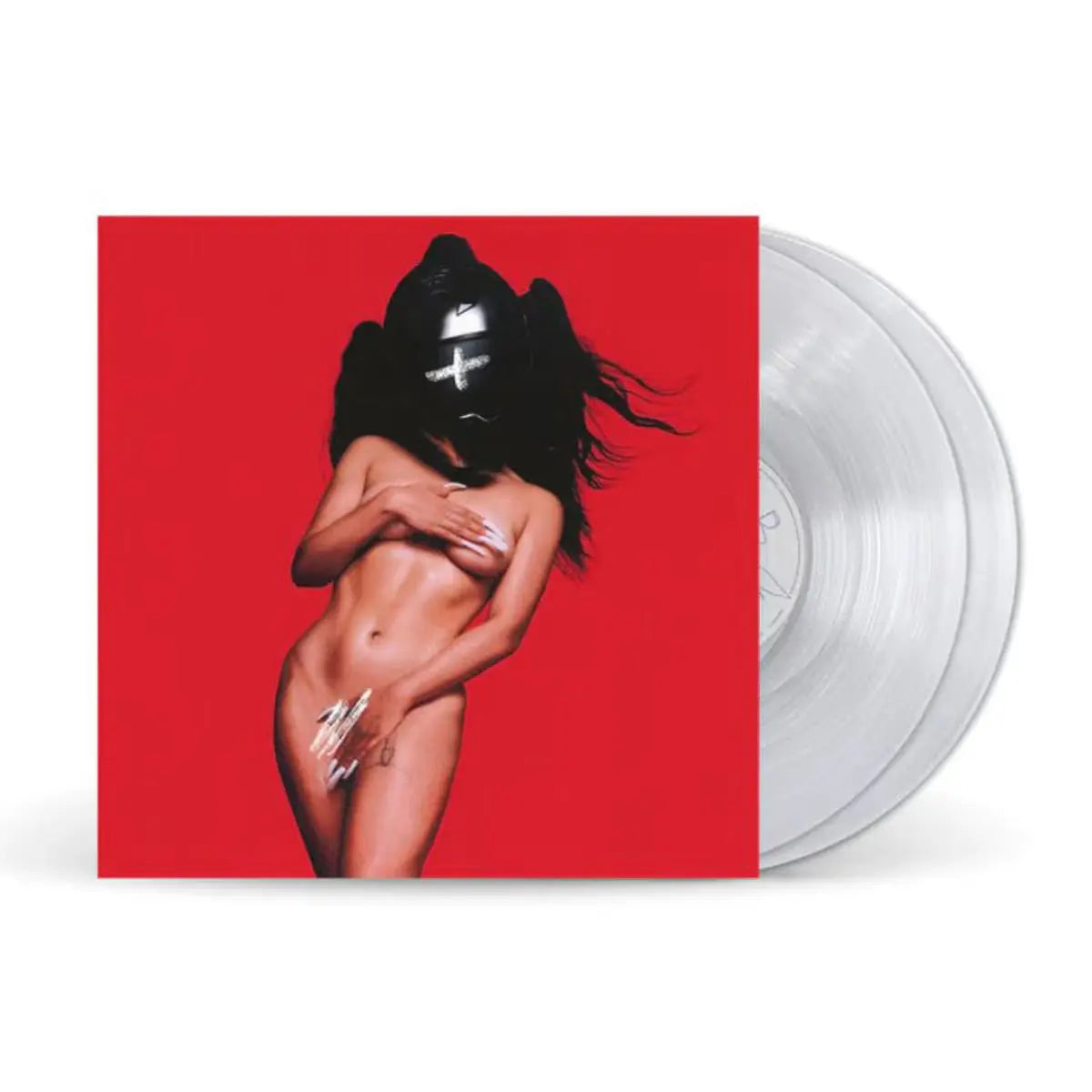 Rosalía - Motomami (Deluxe Edition) doble vinilo transparente con portada roja.