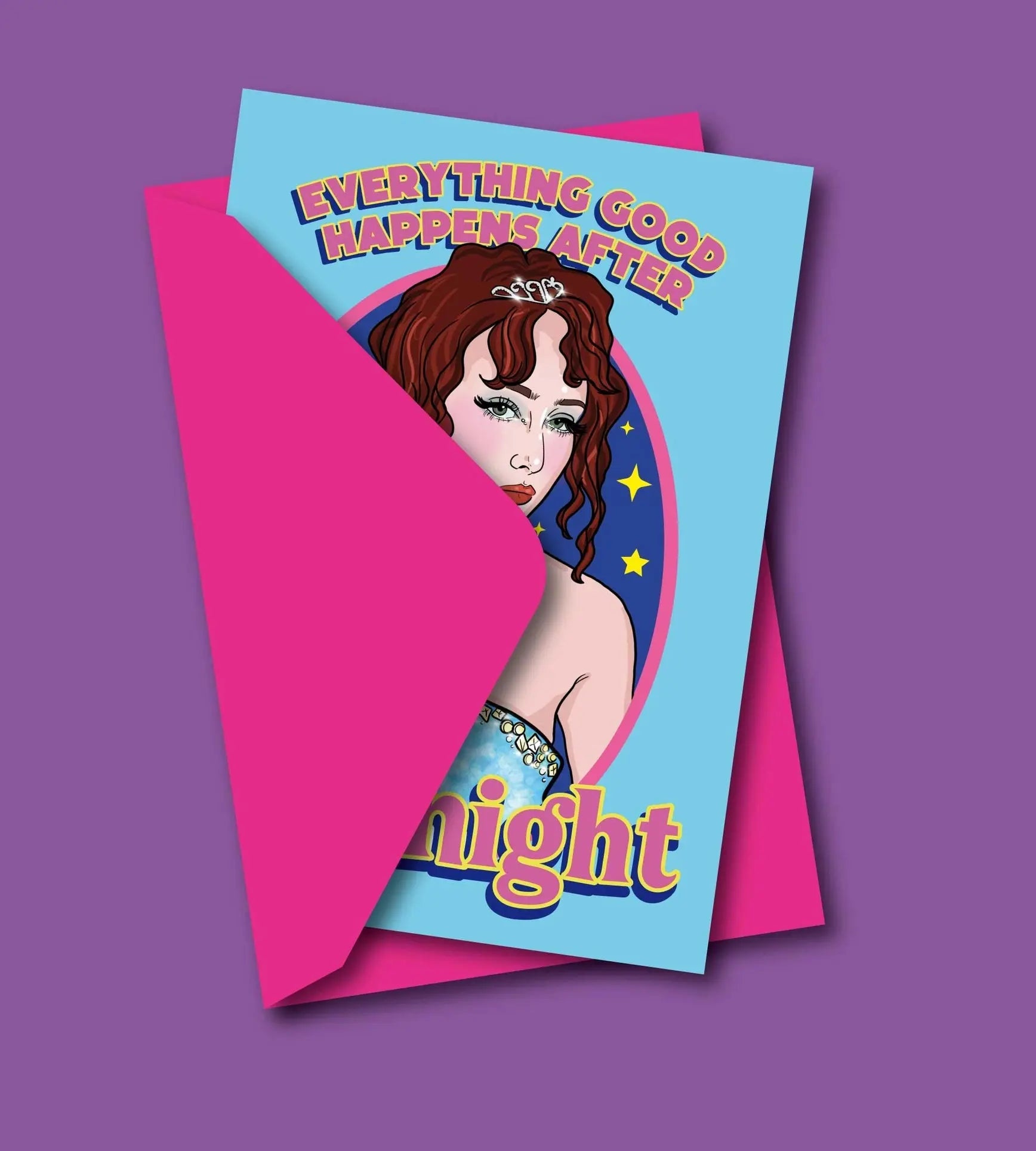 Tarjeta de felicitación de Chappell Roan para después de medianoche – Plastic Books