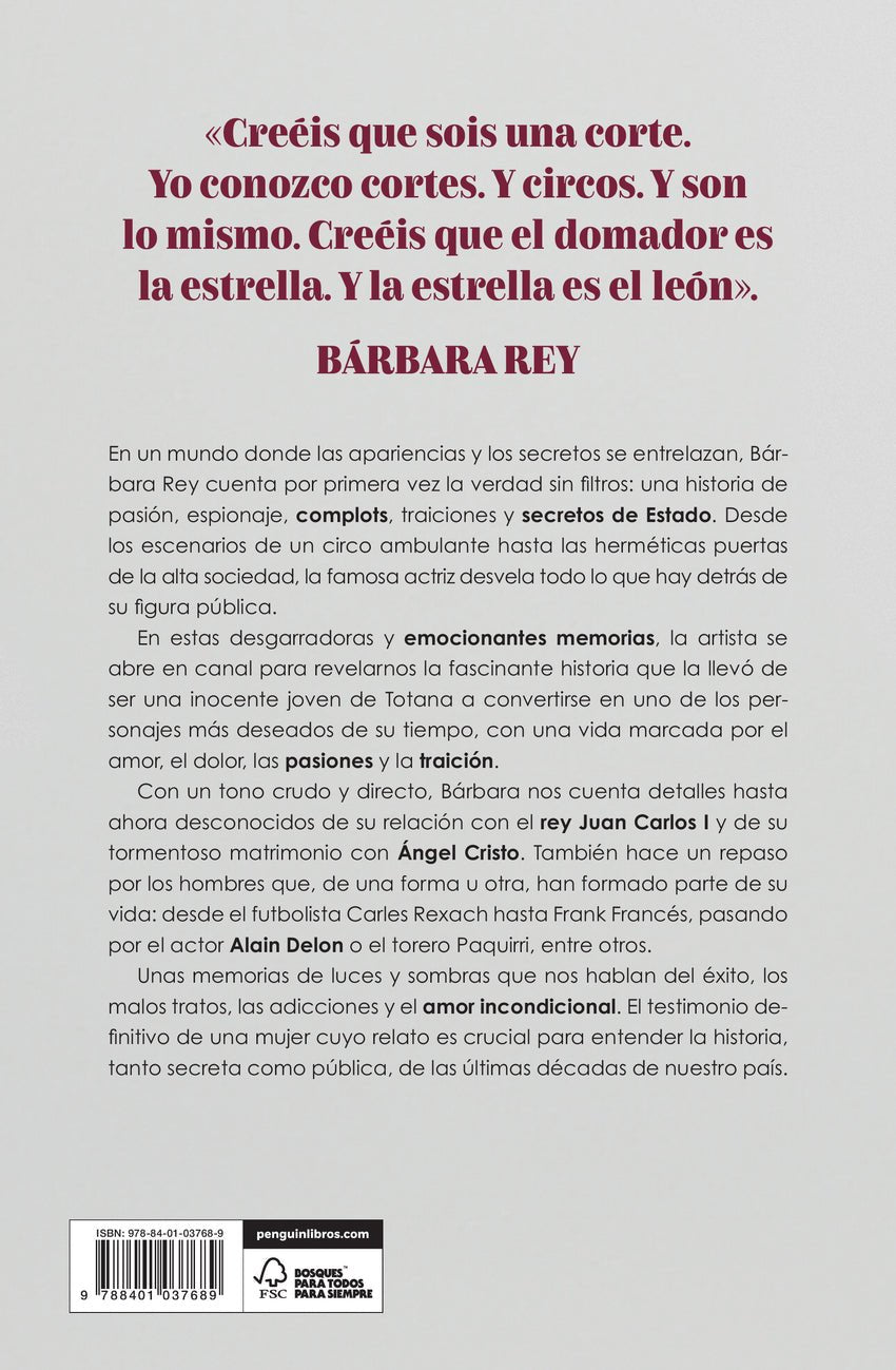 Yo, Bárbara. Mis memorias – Bárbara Rey – Plastic Books