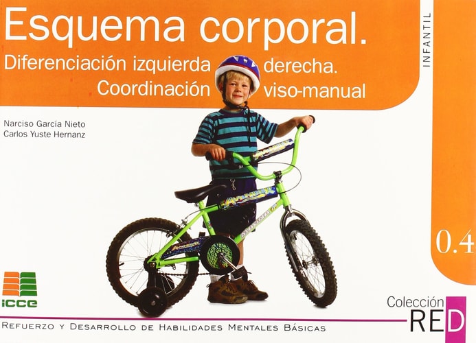 Esquema corporal, diferenciación izquierda-derecha, coordinación viso-manual, 04 RED