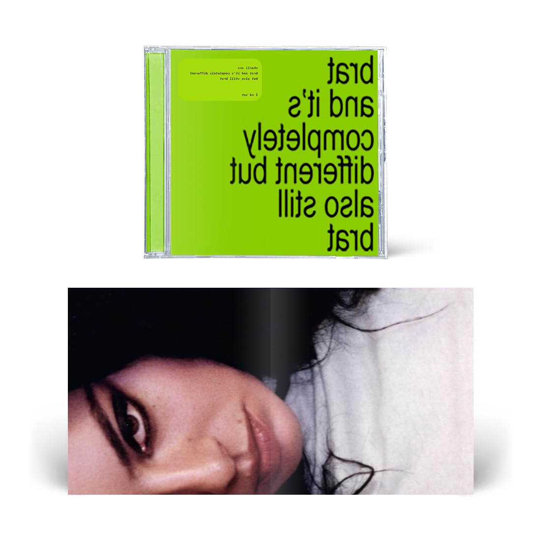 Brat and It's Completely Different but Also Still Brat [Doble CD + Tarjeta firmada] - Plastic Books