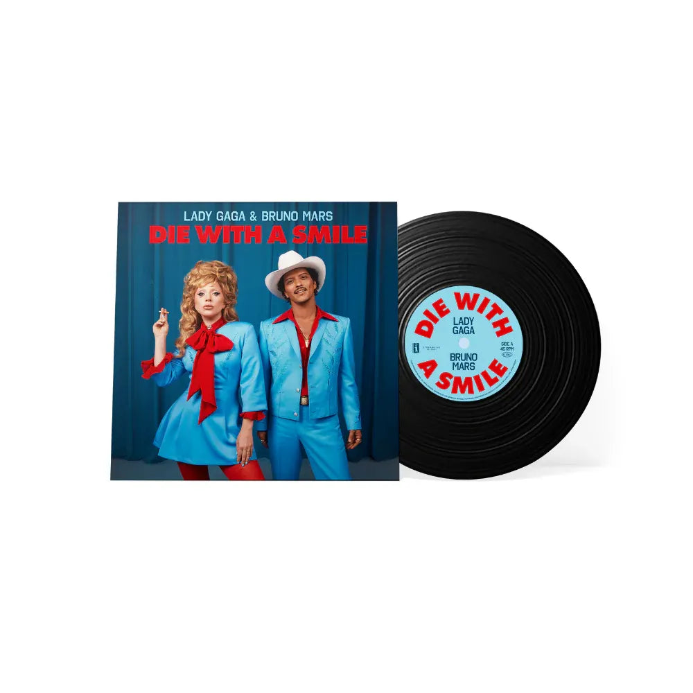 Lady Gaga & Bruno Mars - Die With A Smile (Vinilo 7")