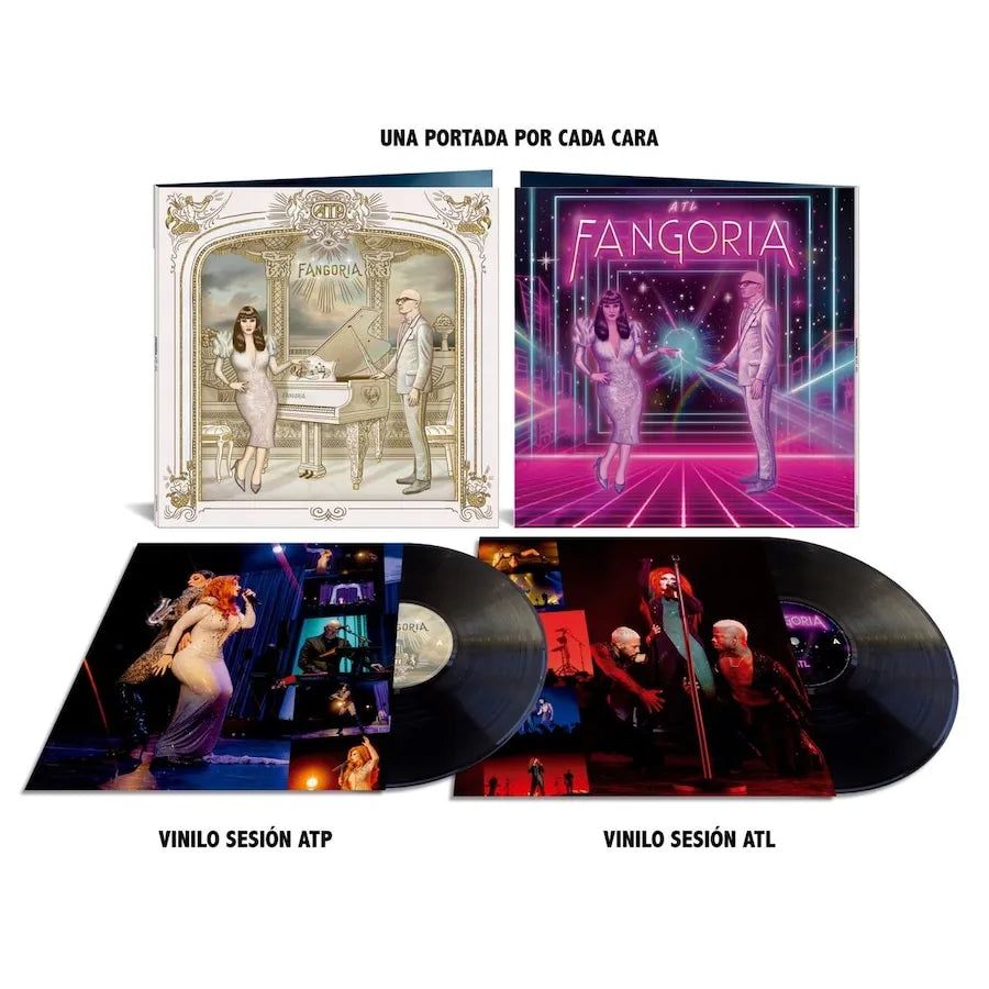 FANGORIA - ATP-ATL (A todo piano-A todo láser) [2 Vinilos] - Plastic Books