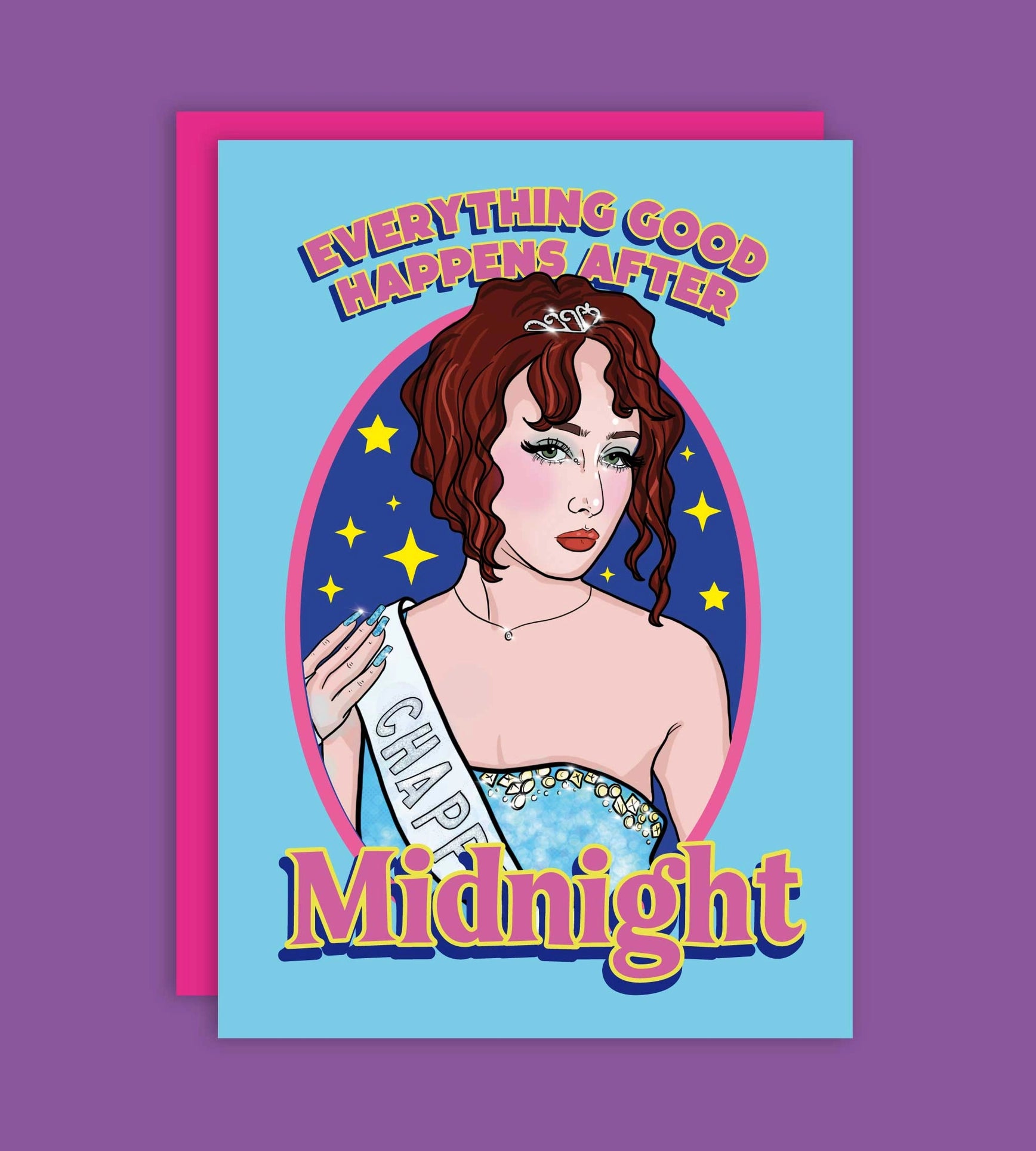 Chappell Roan's After Midnight Greeting Card