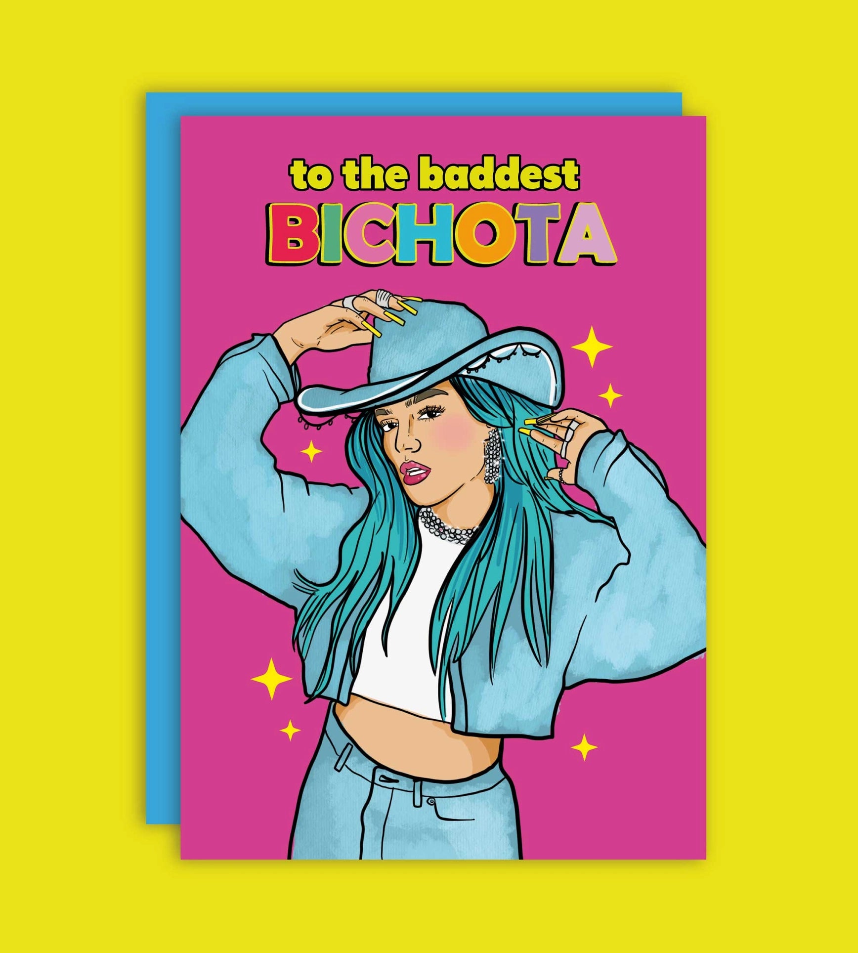 Greeting card To The Baddest Bichota Karol G