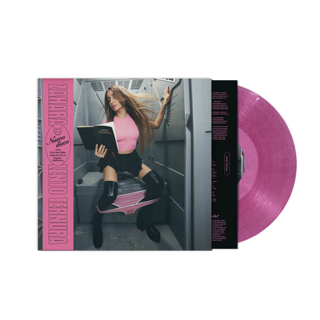 Zahara – Lento Ternura (LP Vinilo Rosa Glitter Edición Firmada)