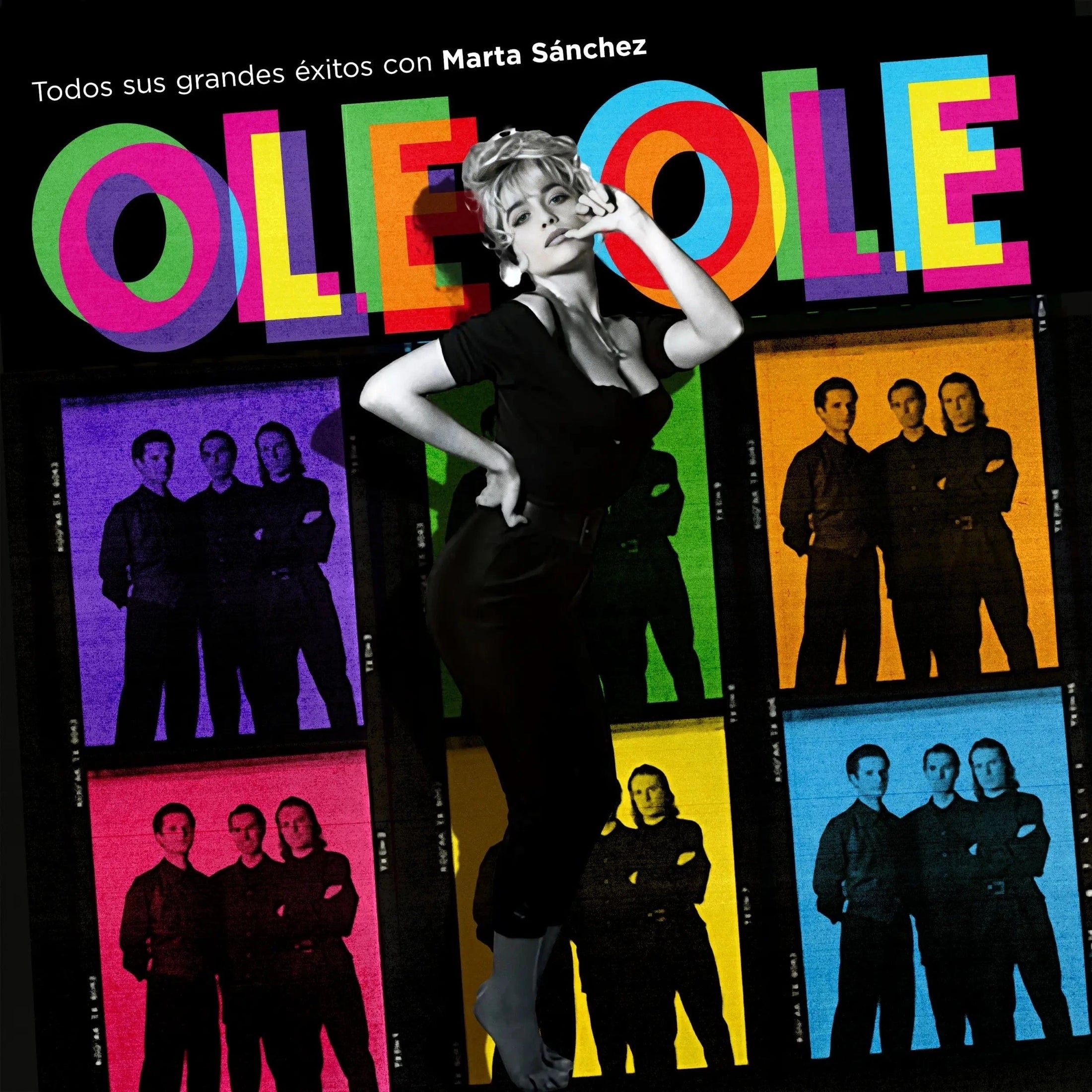 Olé Olé – Todos sus grandes éxitos con Marta Sánchez - Vinilo (Color Rosa Transparente) - Plastic Books