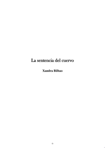 La sentencia del cuervo