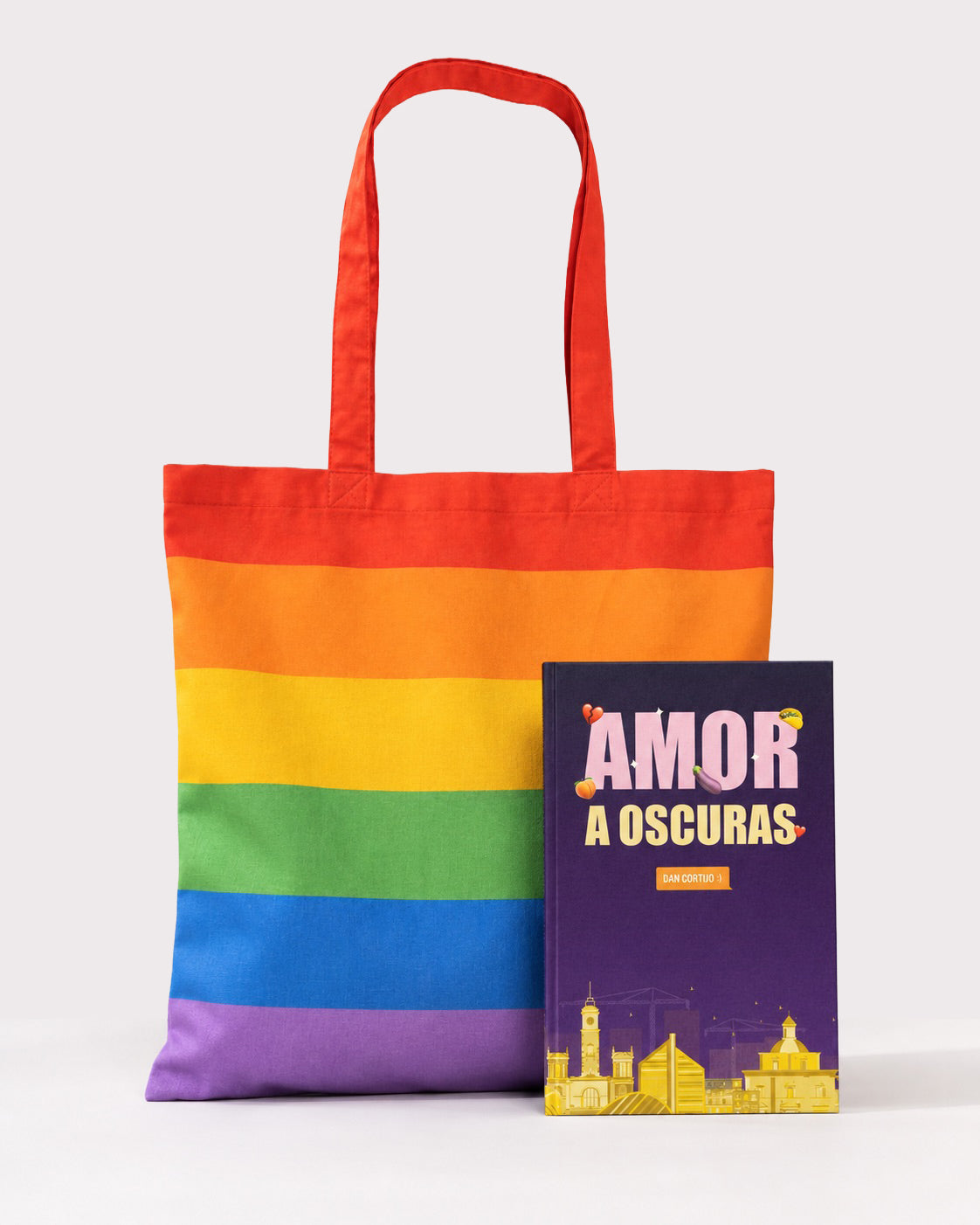 Amor a oscuras (libro + tote bag)