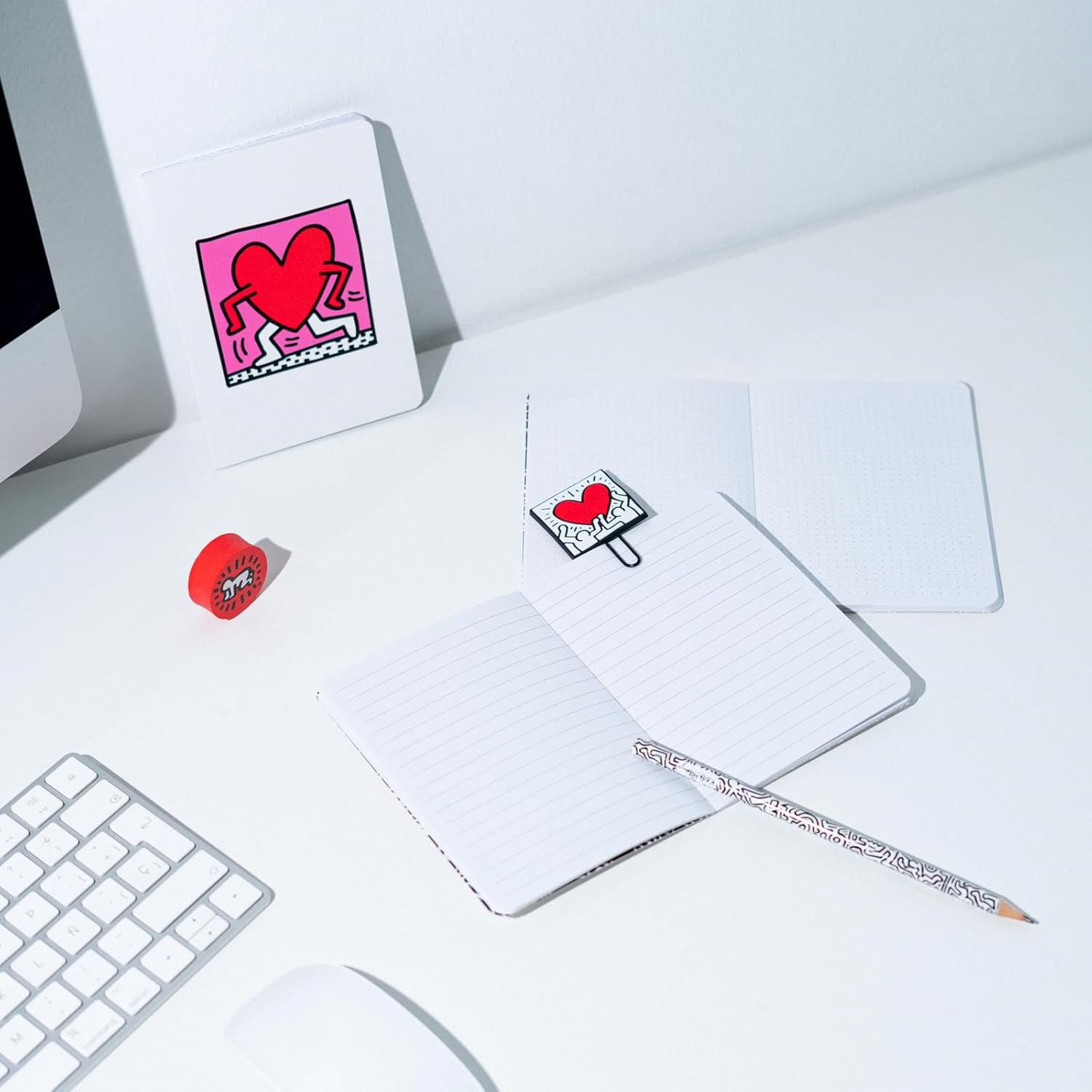Keith Haring – Set de papelería completo – Plastic Books