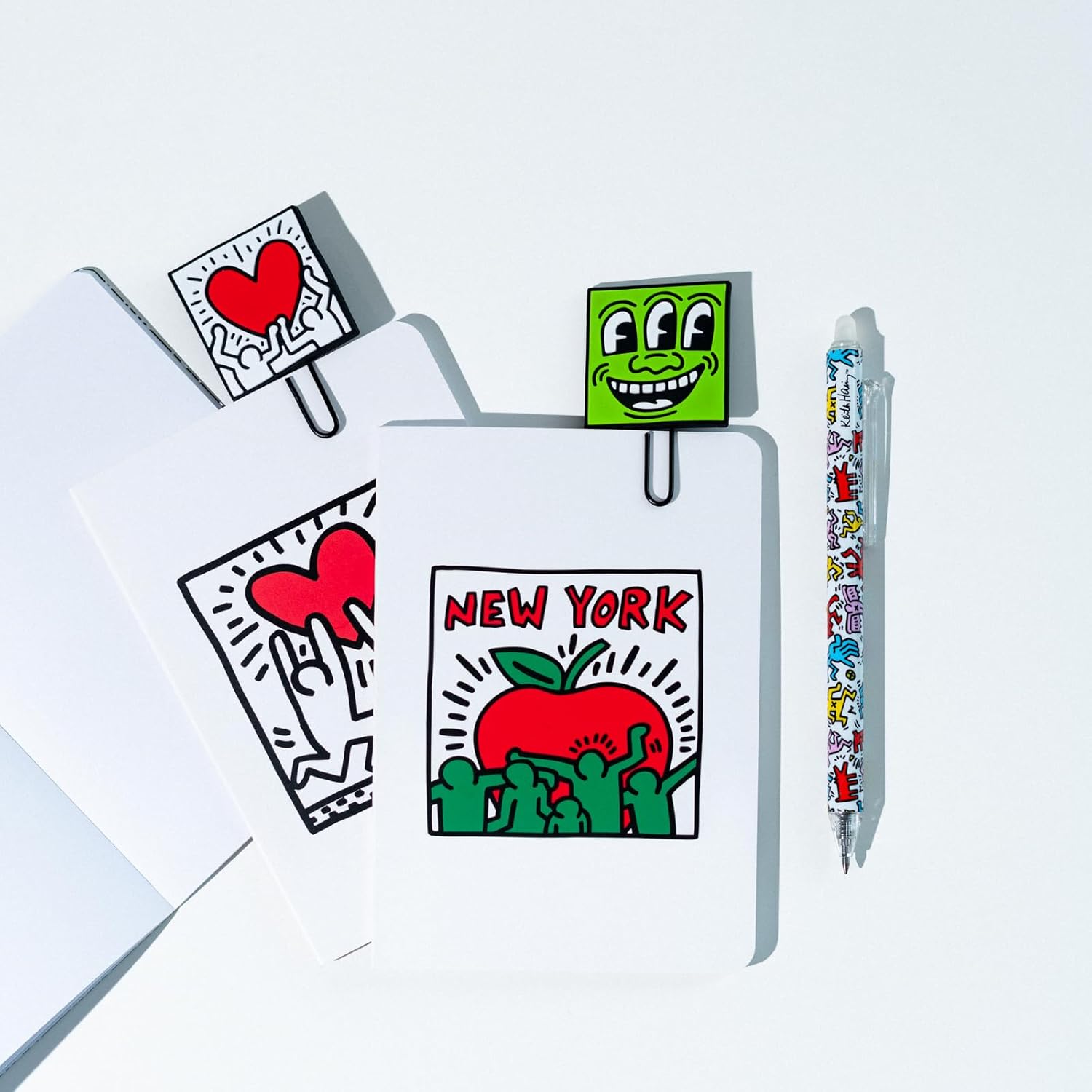 Keith Haring – Set de papelería completo – Plastic Books