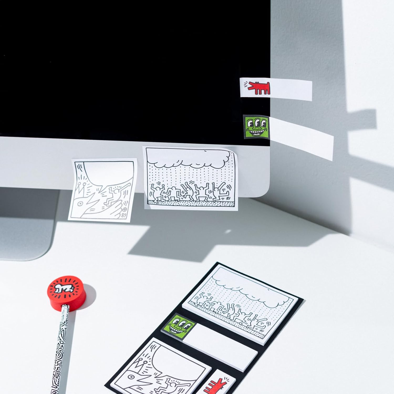 Keith Haring – Set de papelería completo – Plastic Books