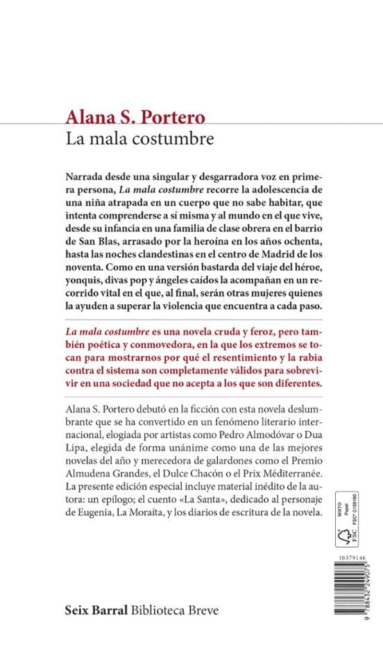La mala costumbre (Edición Especial) – Alana S. Portero – Plastic Books