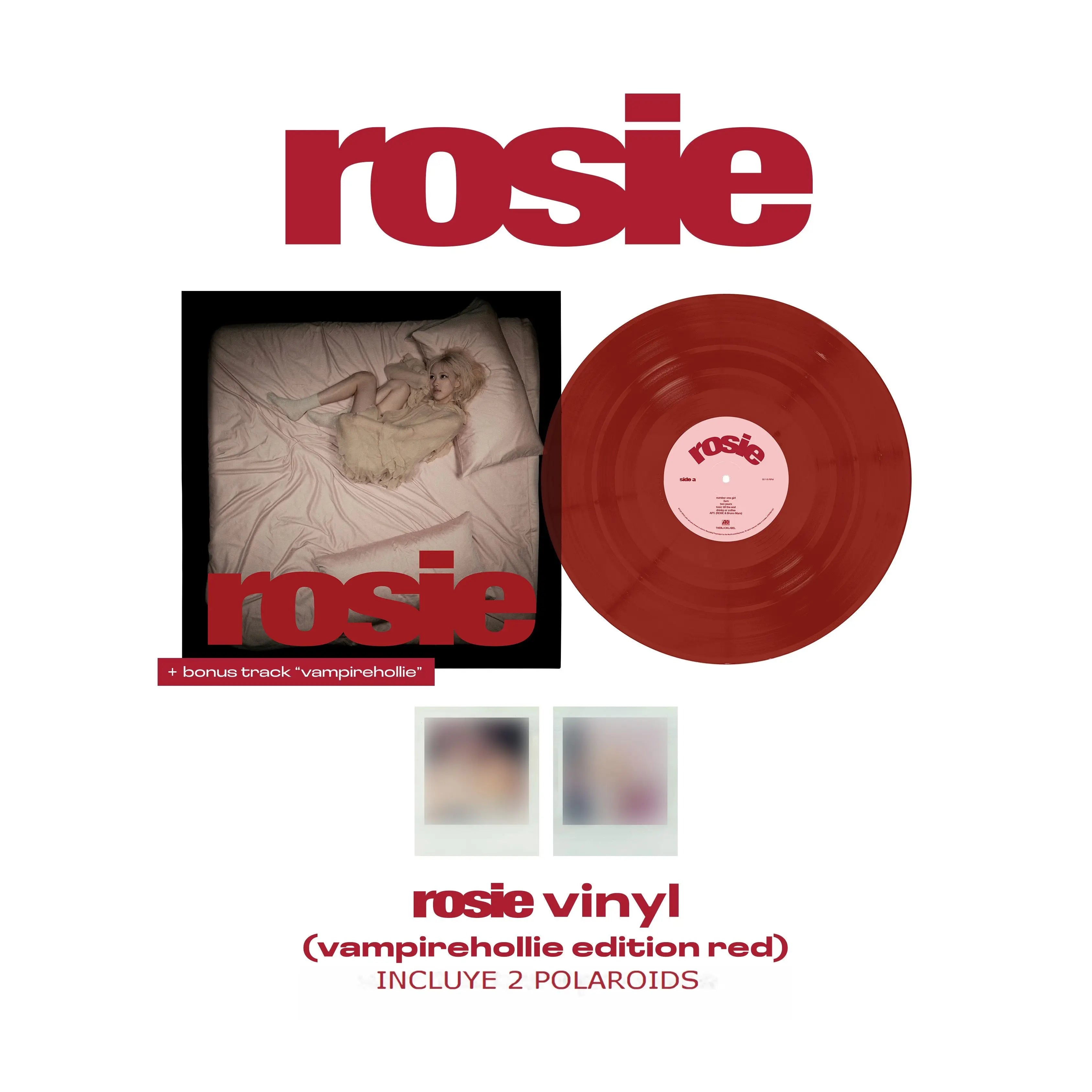 Rosat – Rosie (Edició Vampirehollie Vermell + Polaroids)