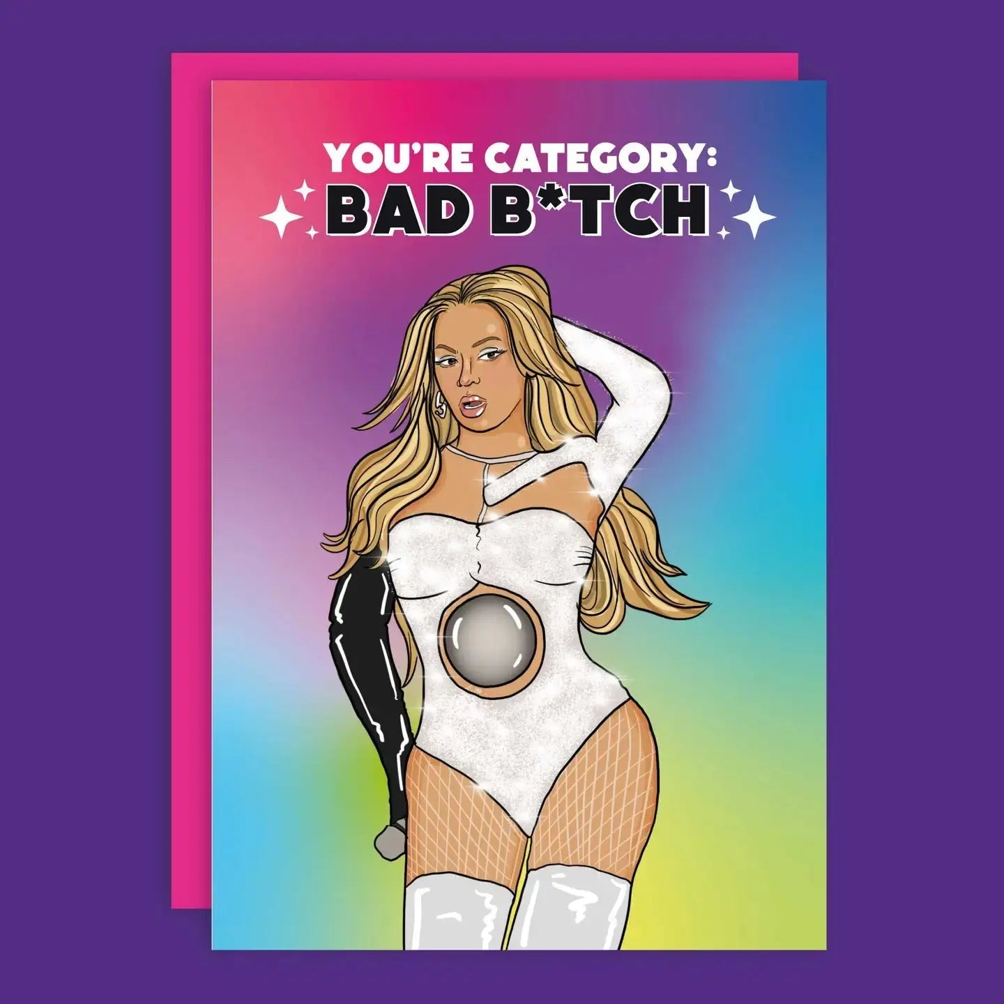 Targeta de felicitació Bad Bitch de Beyoncé