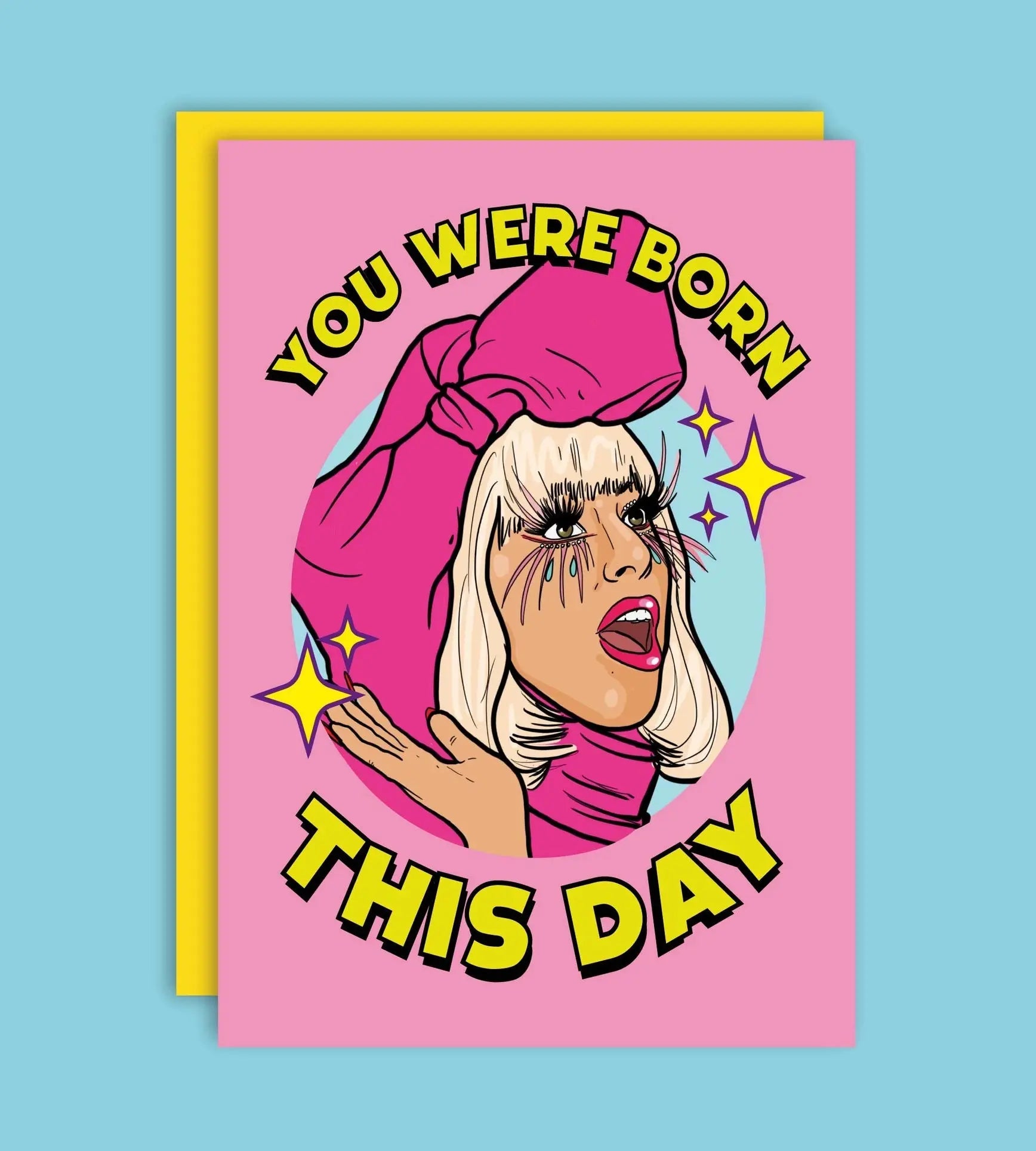 Targeta de felicitació de Lady Gaga - You Were Born This Day