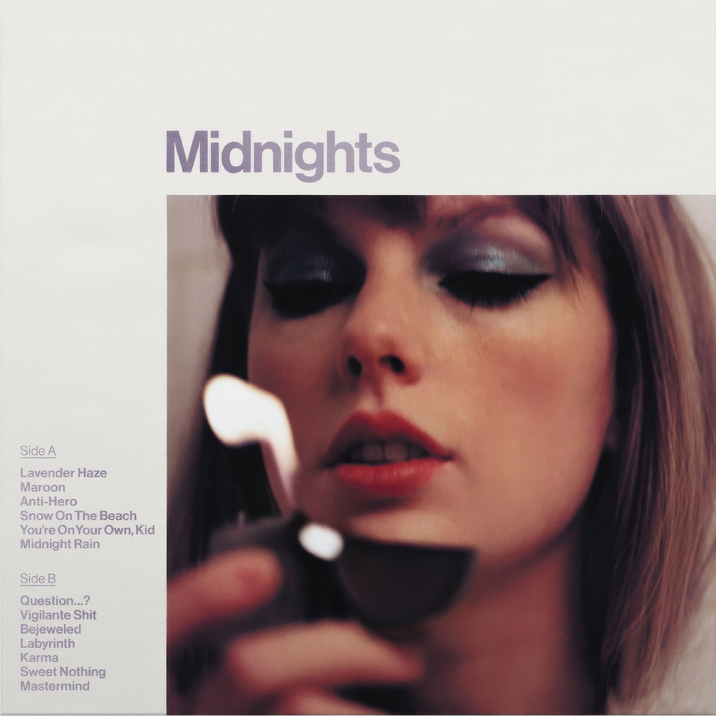 Taylor Swift – Midnights (Int'l Retail Vinyl Lavender Version) (LP - Vinilo) - Plastic Books