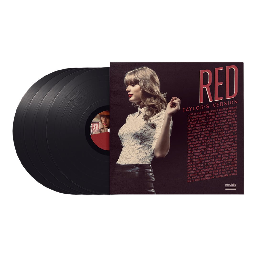 Red (Taylor's Version) Vinilo - Taylor Swift 4xLP – Plastic Books