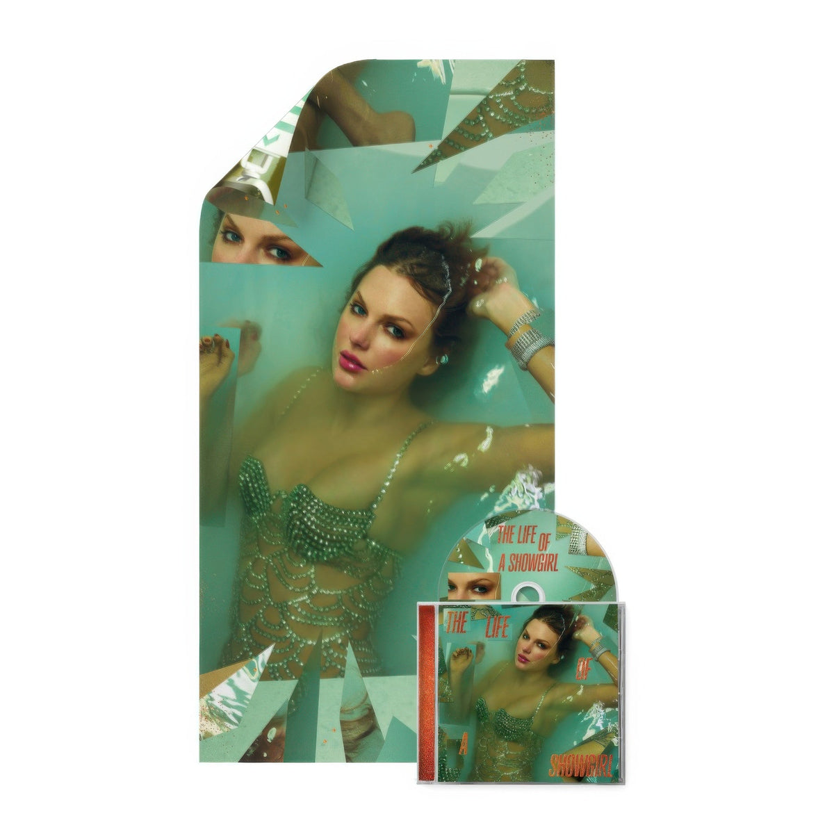 The Life of a Showgirl CD + Póster - Taylor Swift – Plastic Books