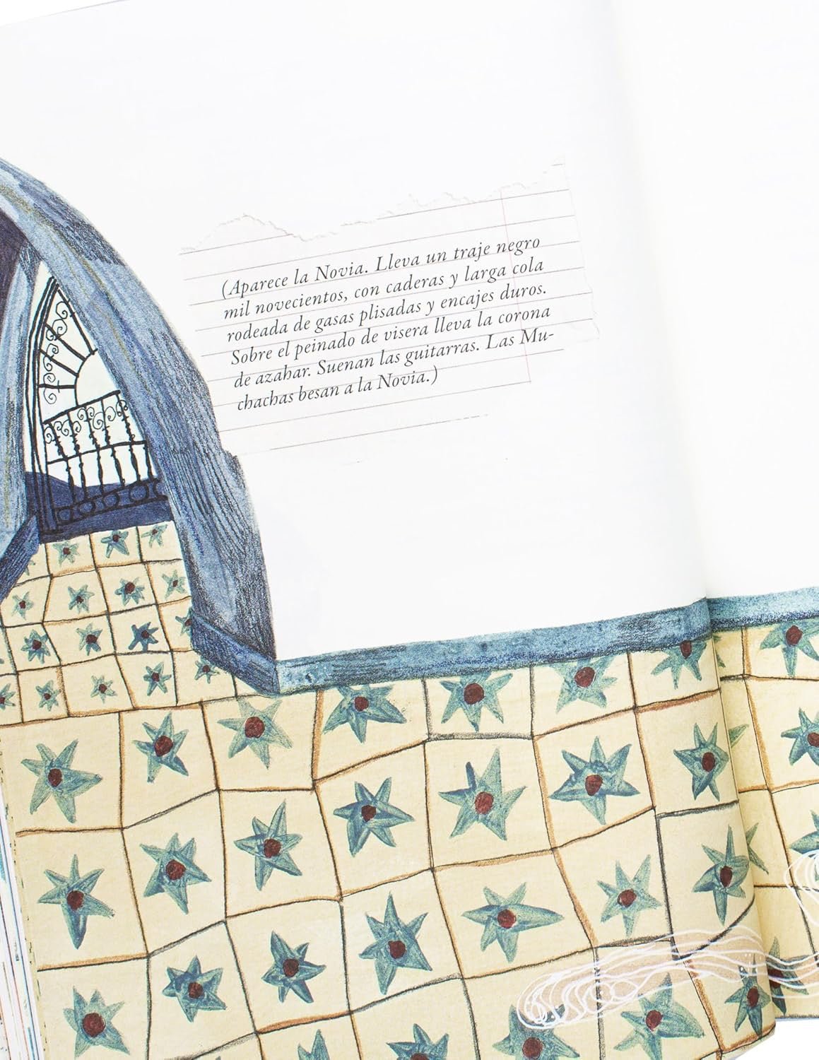 Libro de tapa dura con ilustraciones de Ilu Ros para la trilogía rural de Federico García Lorca.