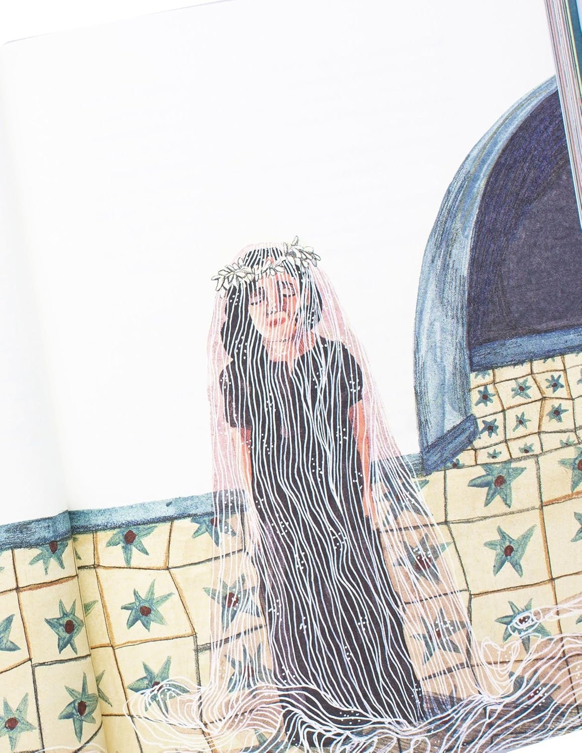 Libro de tapa dura con ilustraciones de Ilu Ros para la trilogía rural de Federico García Lorca.
